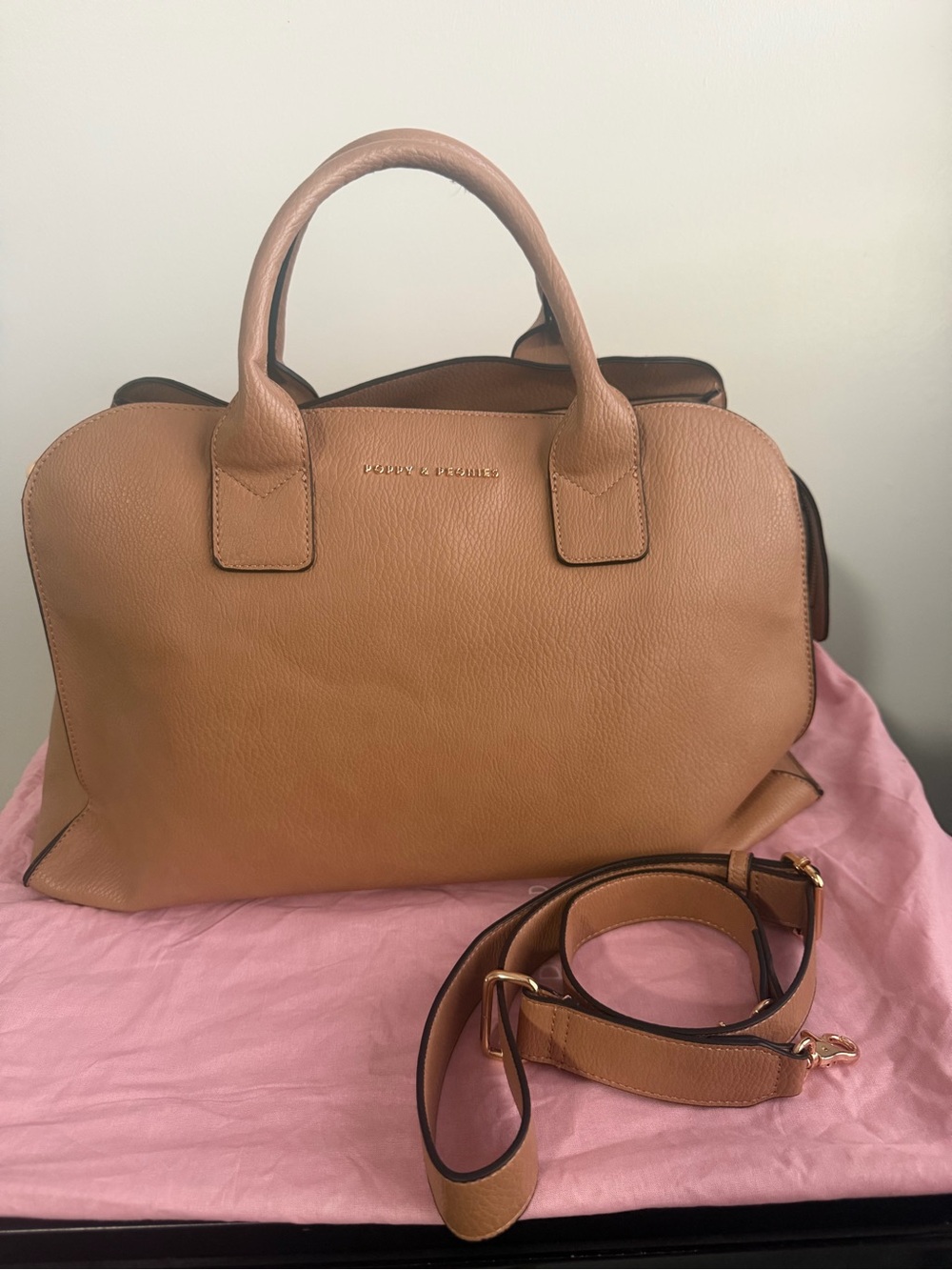 Poppy & Peonies Mocha Mousse uptown
